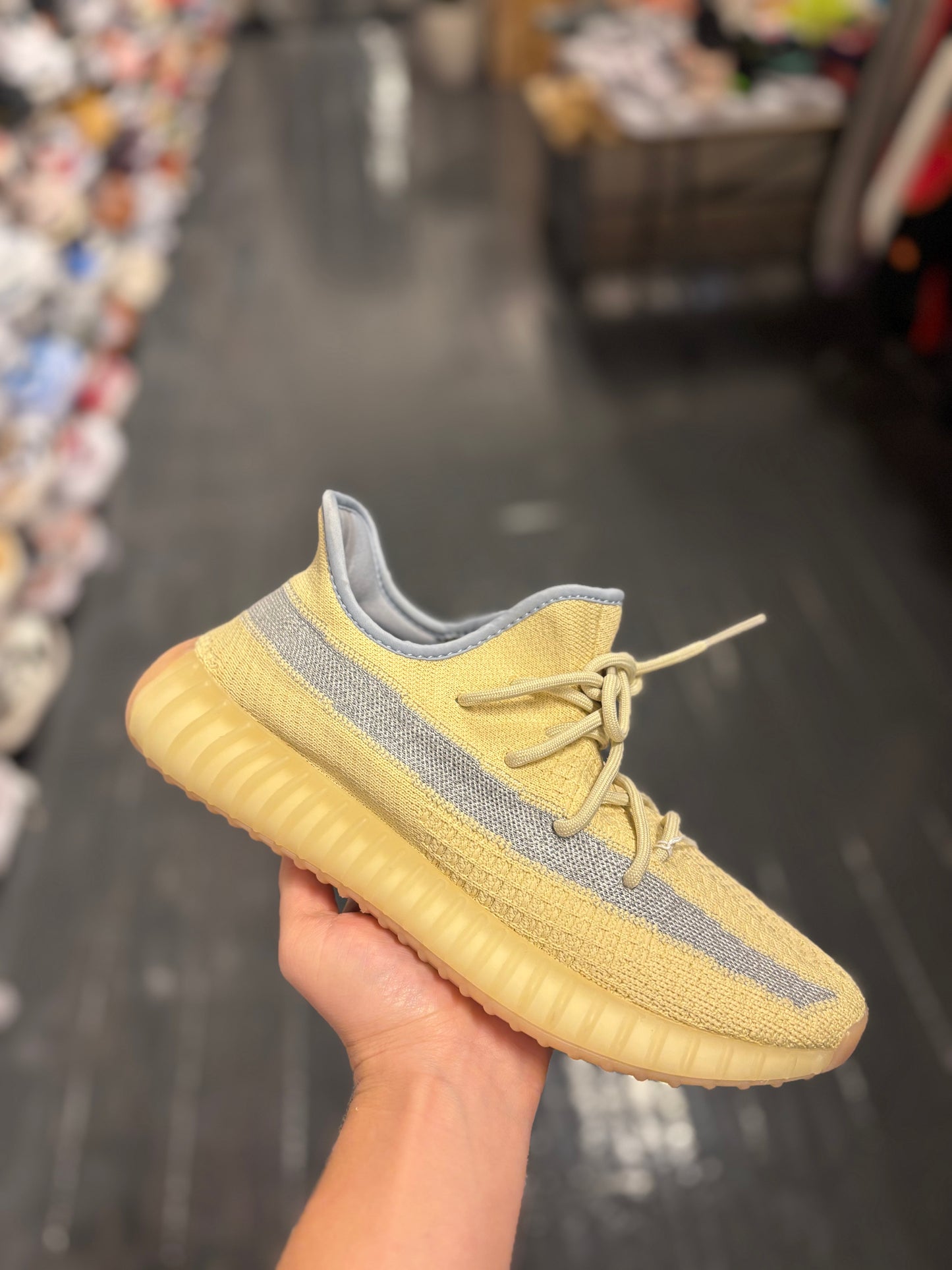 Yeezy 350 linen