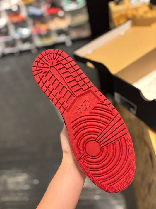 Jordan 1 mid “gym red black white”