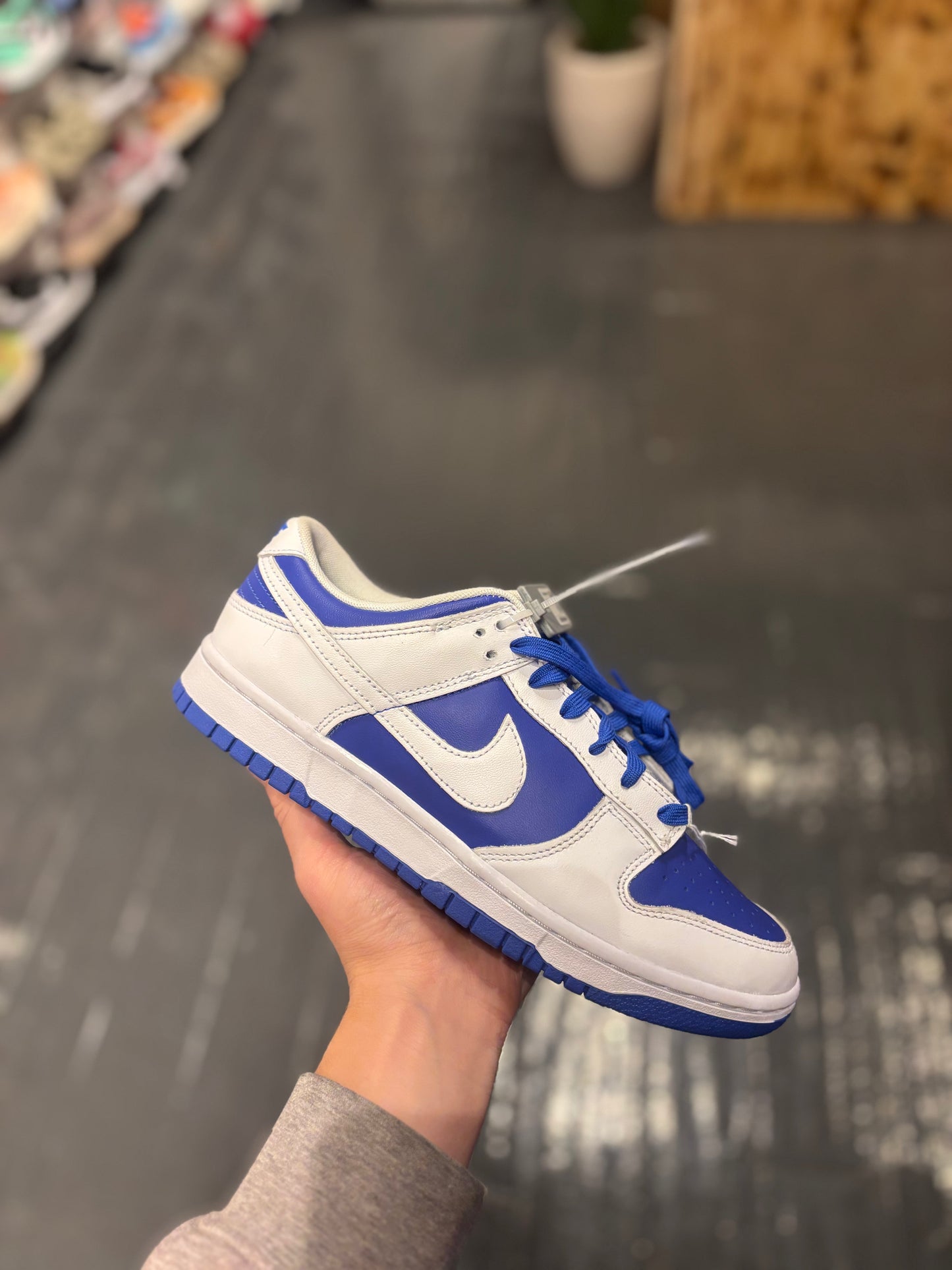 Nike dunk low racer blue