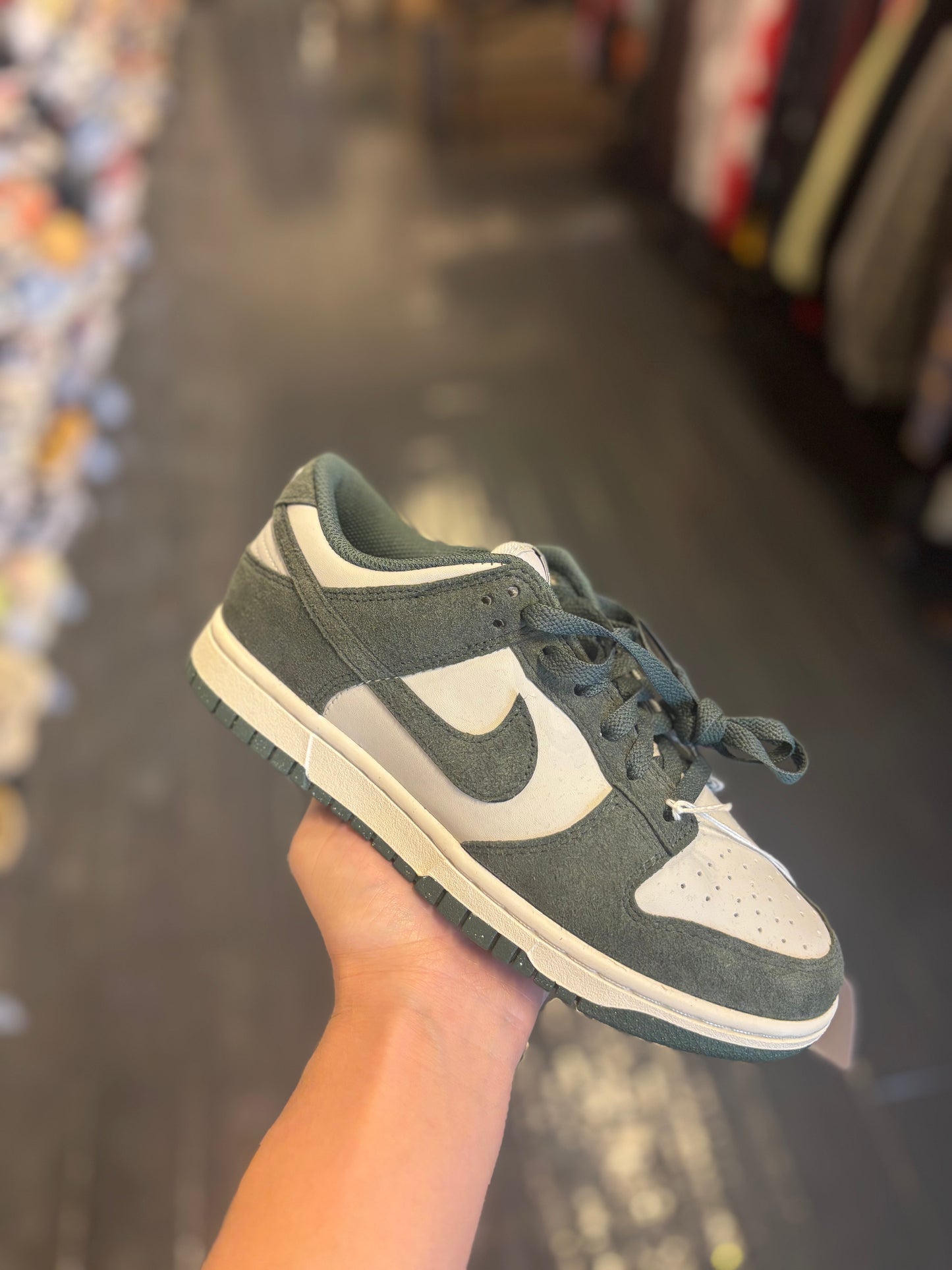 Nike dunk vintage green