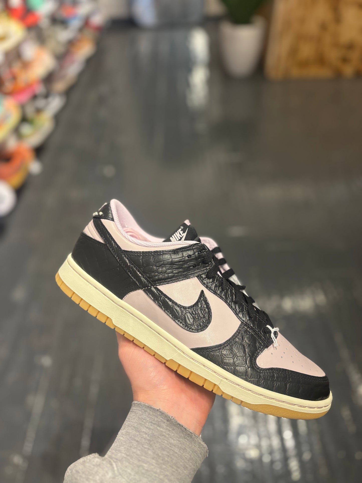 Nike dunk purple/black