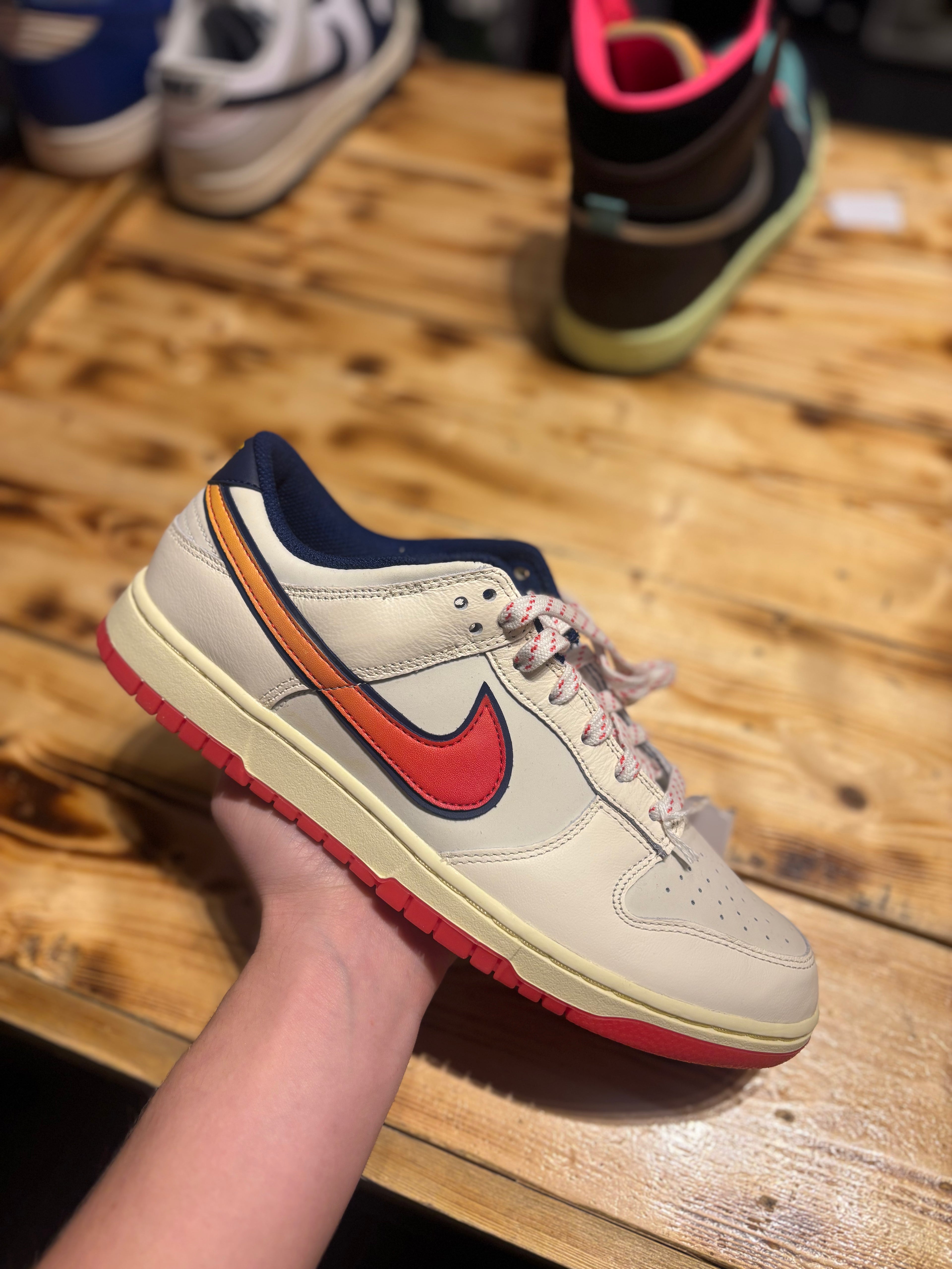 Nike dunk navy/pink-9.5
