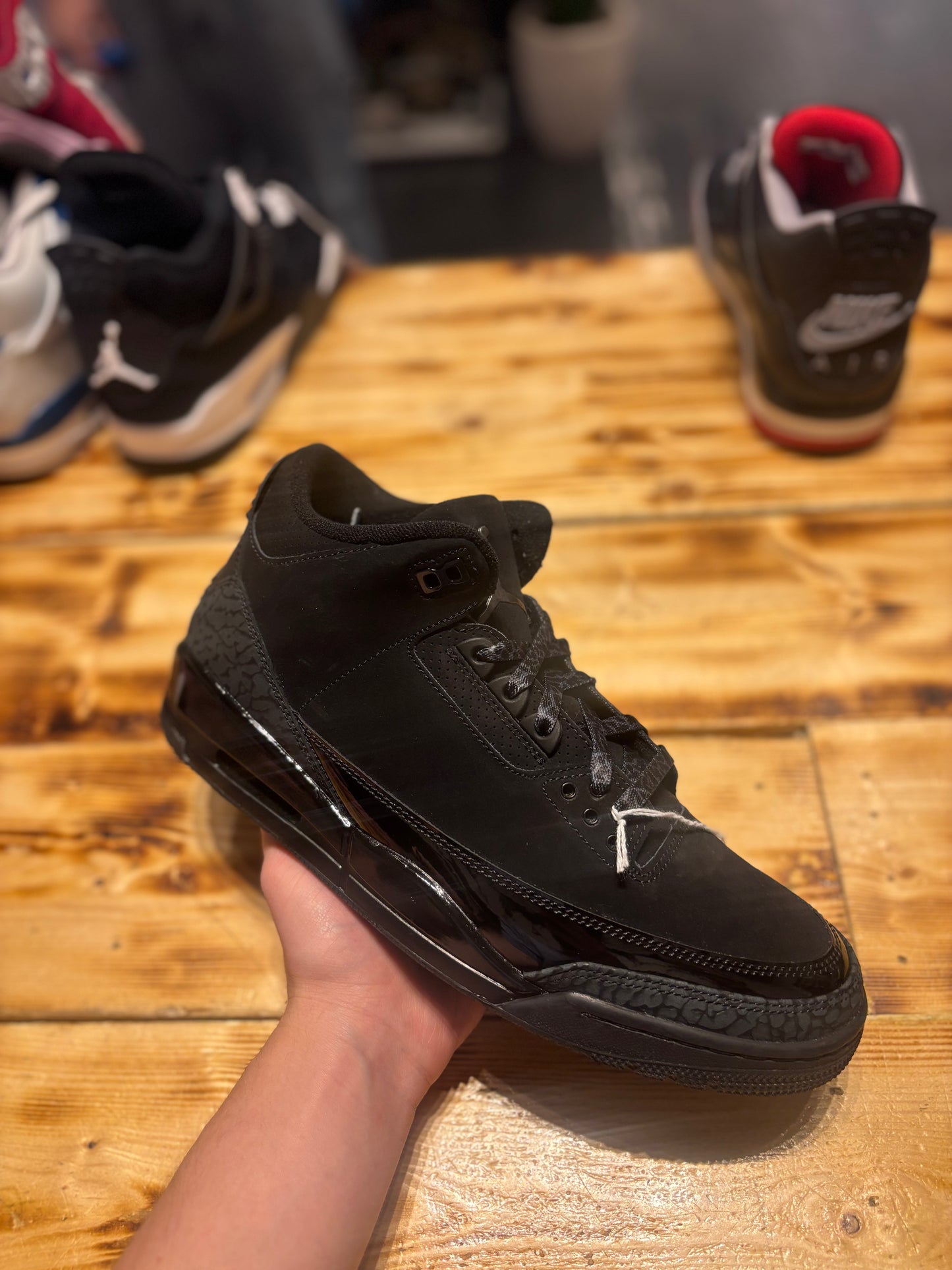 Jordan 3 black cat/size 11