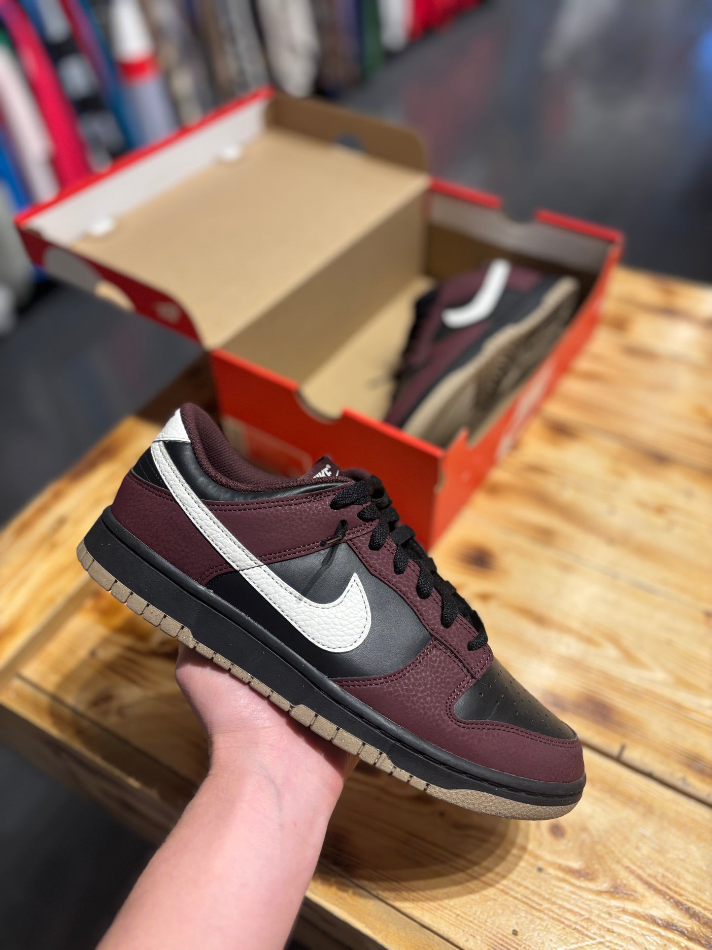 Nike dunk low burgundy-9