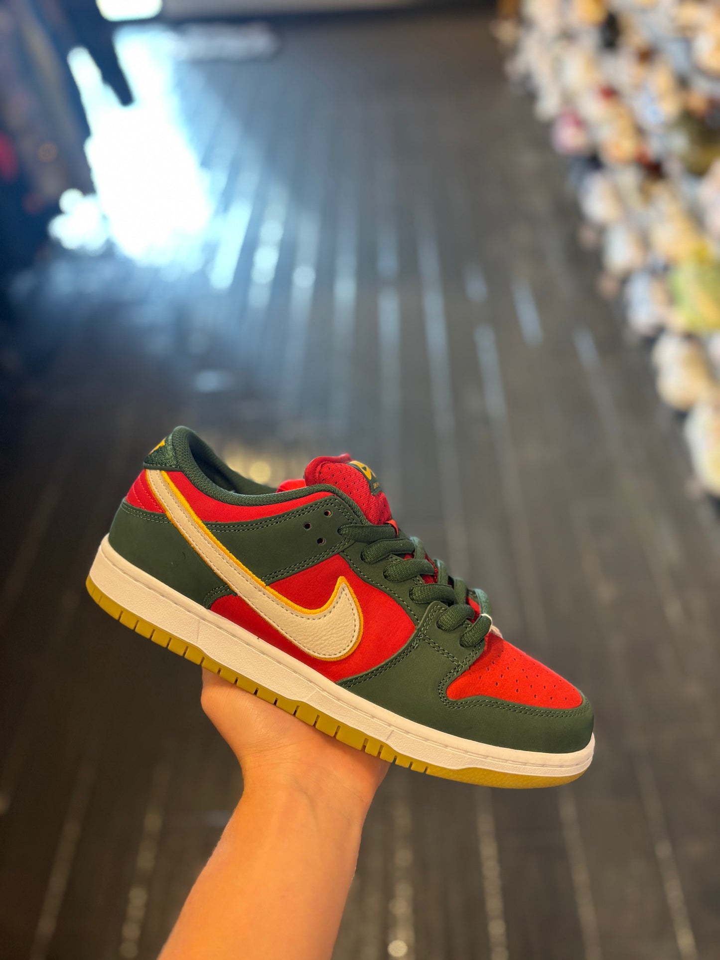 Nike sb dunk low “ Seattle supersonics”