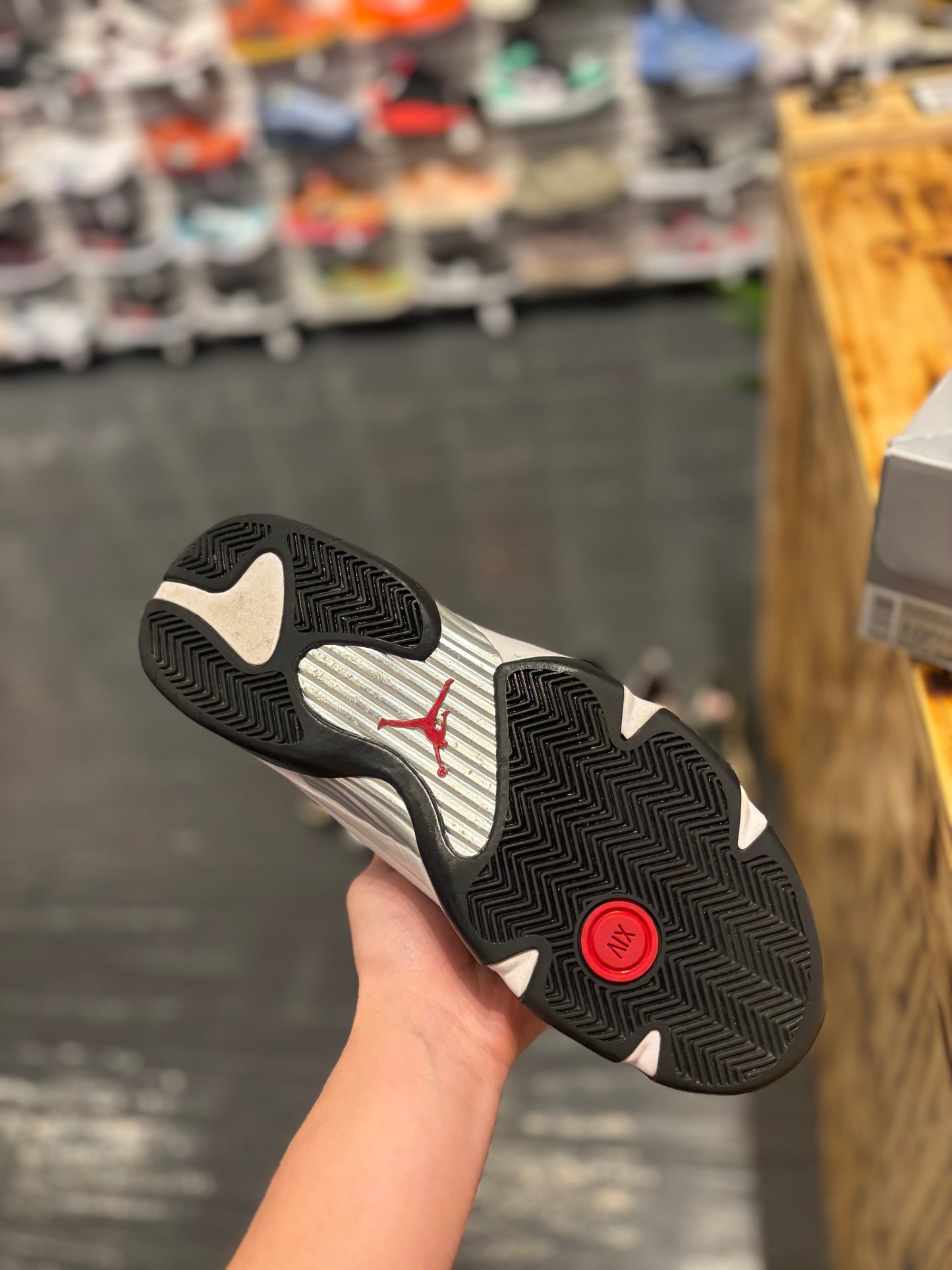 Jordan 14 “black toe”