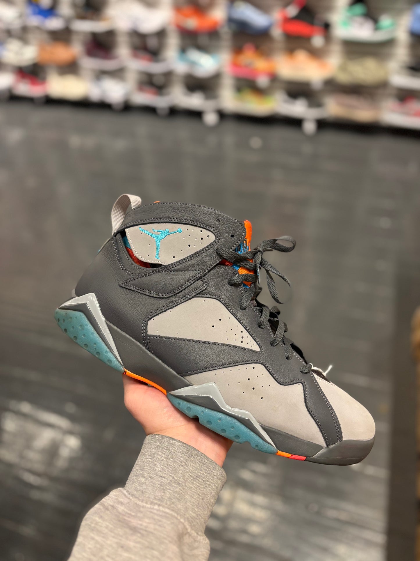 Jordan 7 Barcelona day