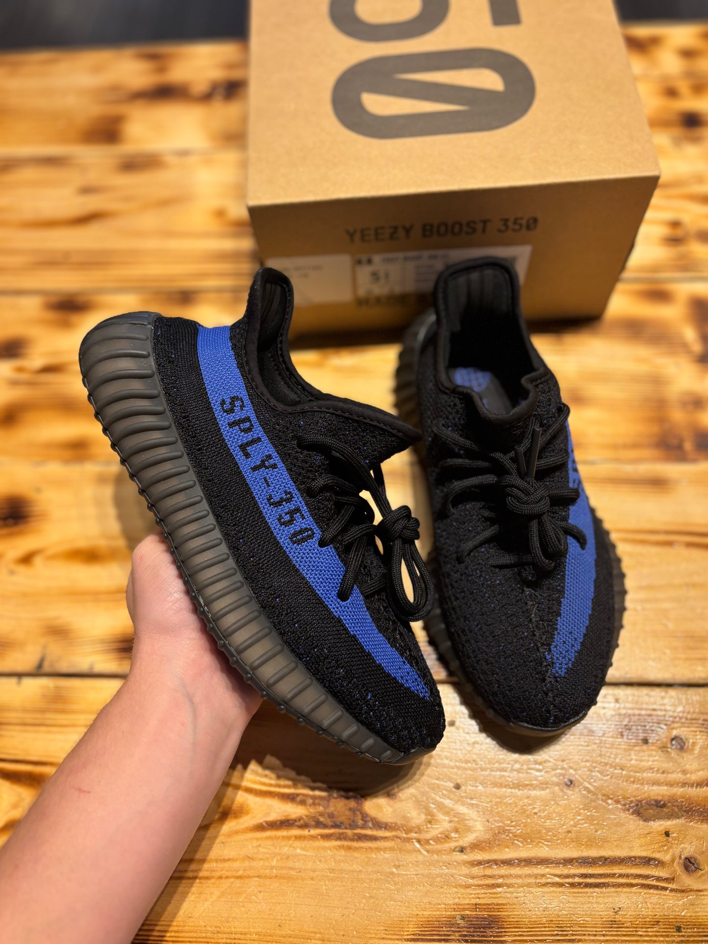 Yeezy 350 dazzling blue