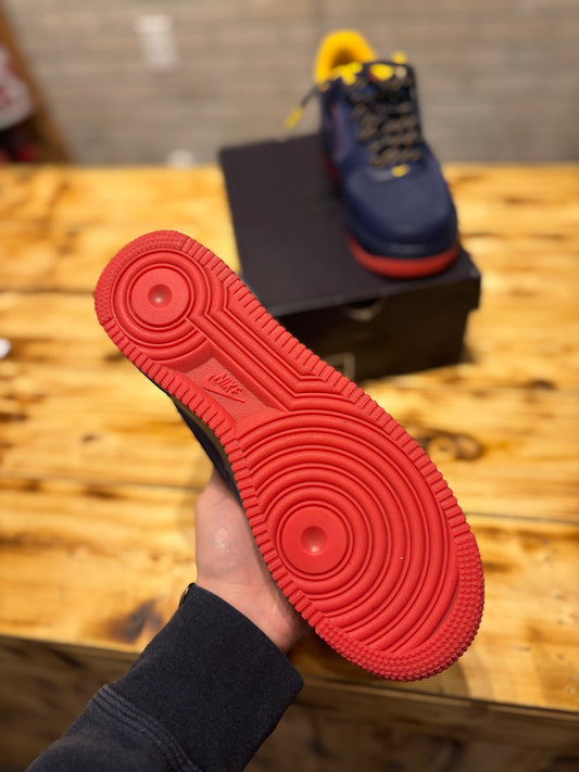 Air Force navy/yellow/red