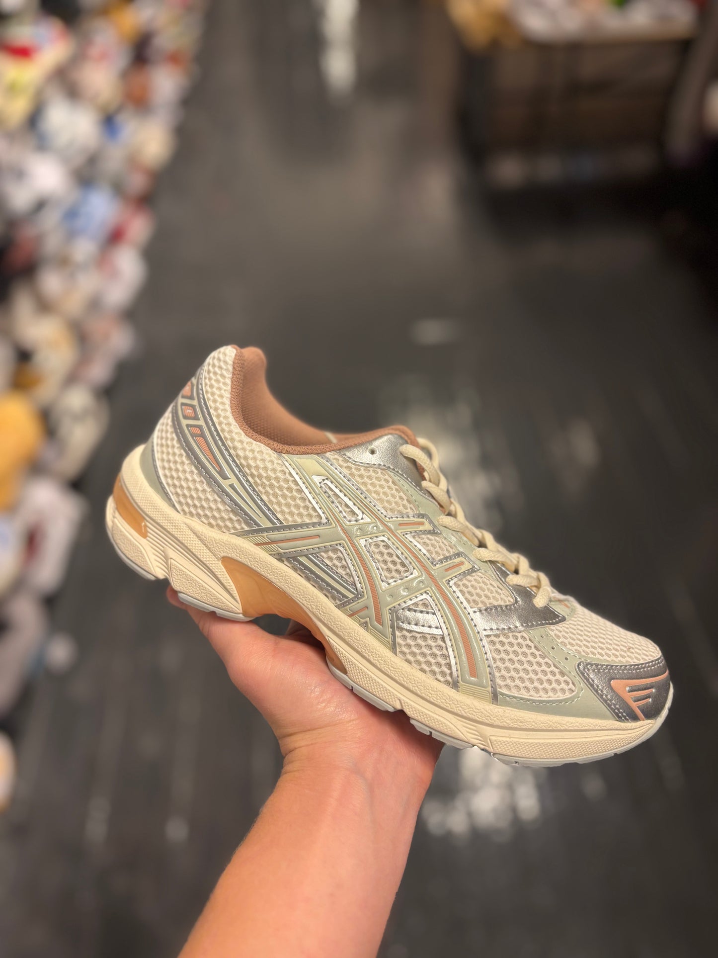 ASIC 1130 teal/brown/cream