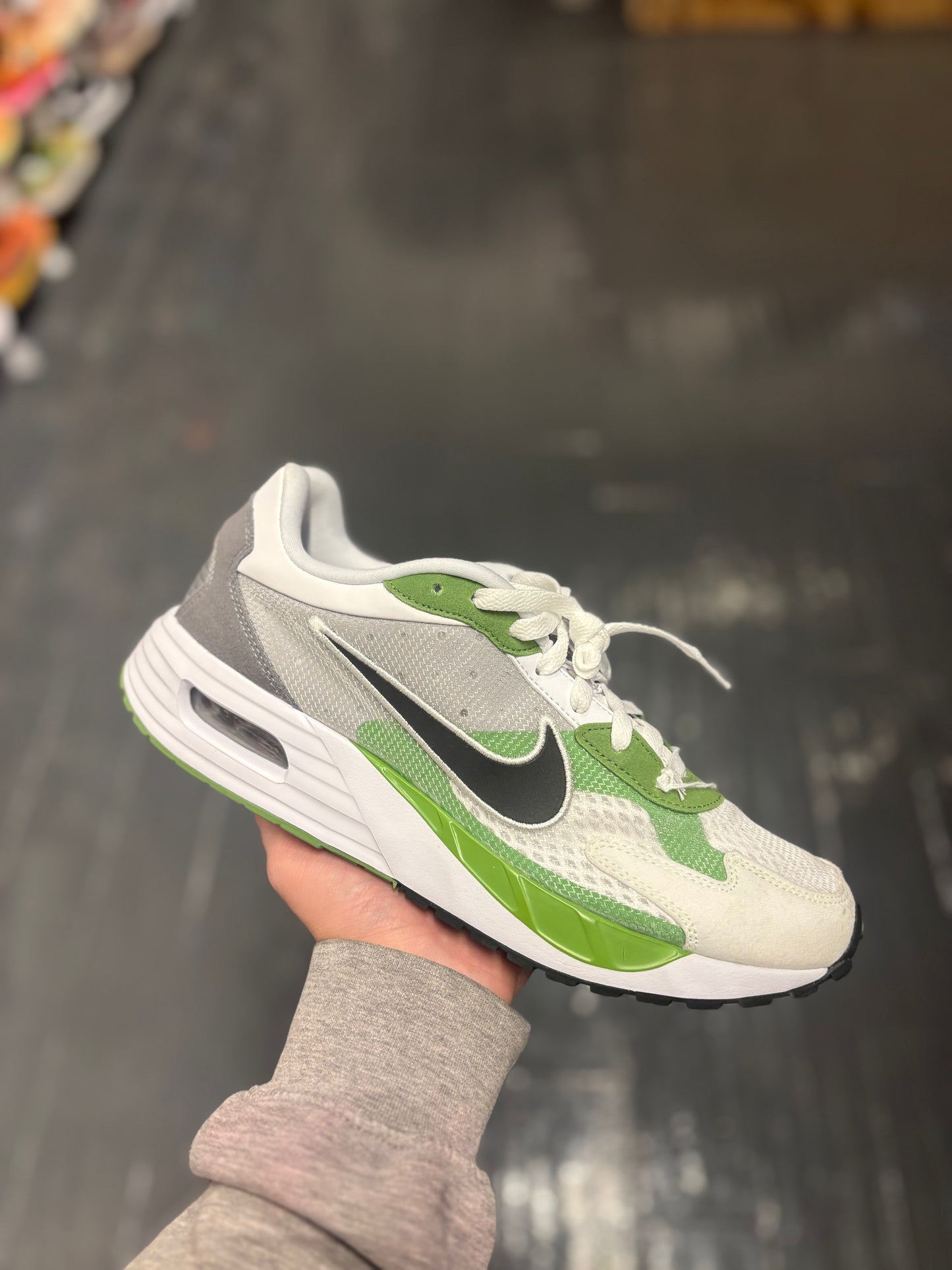 Nike airmax green/white