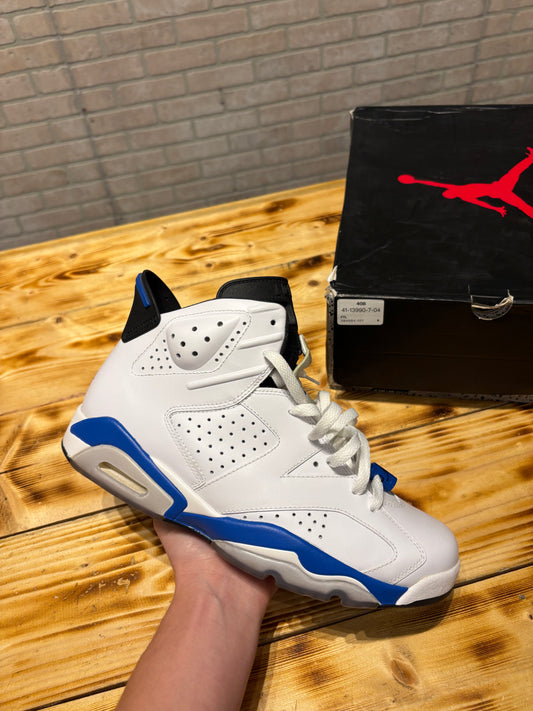 Jordan 6 sport blue